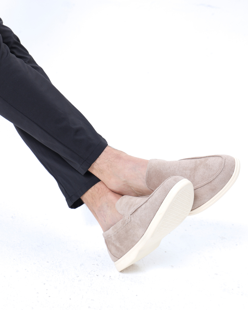 Wildleder-Loafer „Old Money“