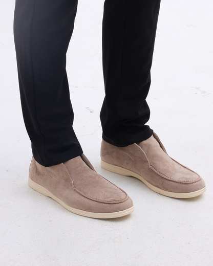 Old Money – Hohe Wildleder-Loafer