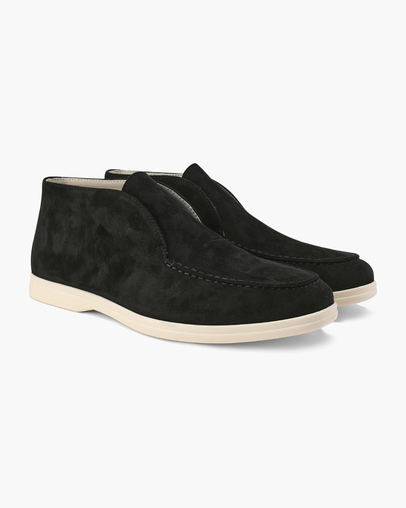 Old Money – Hohe Wildleder-Loafer