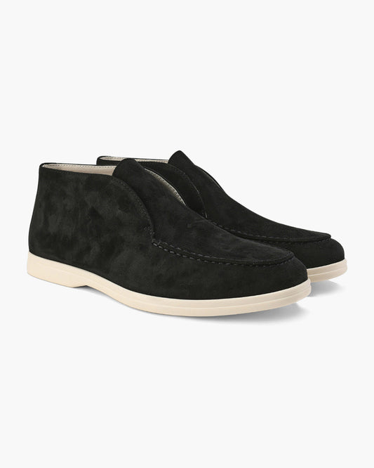 Old Money – Hohe Wildleder-Loafer