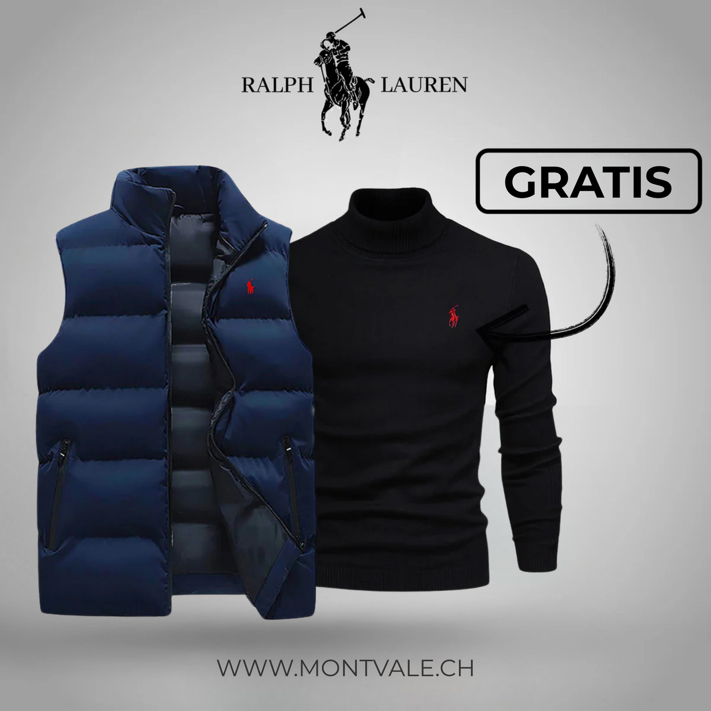 R&L Gilet + Gratis Pullover (Letzter Ausverkauf)