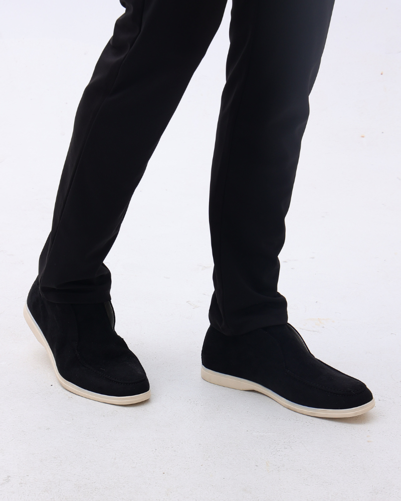 Old Money – Hohe Wildleder-Loafer