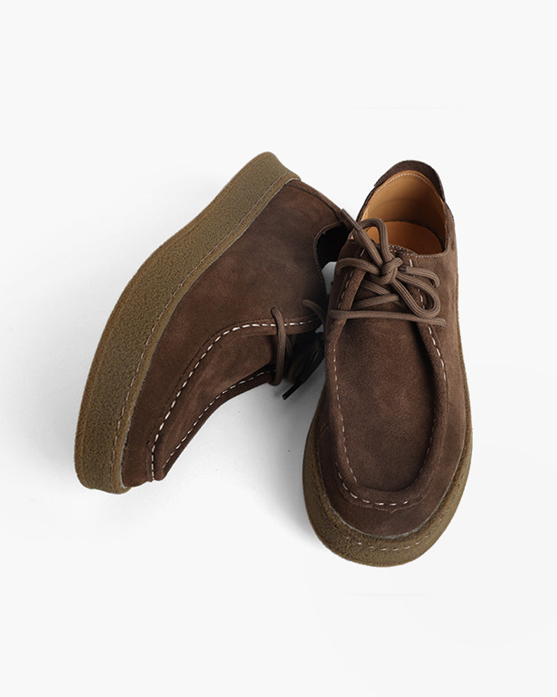 Premium Wildleder Cityschuhe