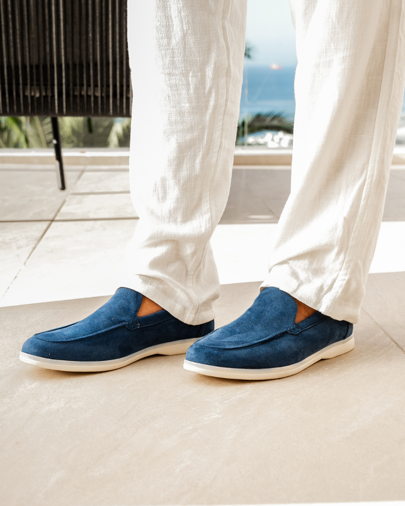 Wildleder-Loafer „Old Money“