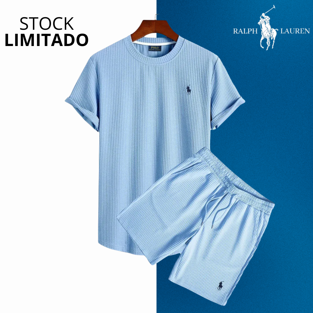 Riviera Essence Set – Shirt und Bermudashorts