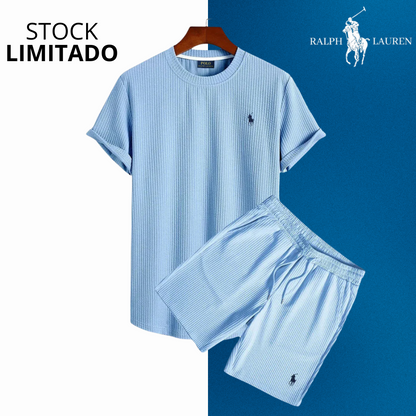 Riviera Essence Set – Shirt und Bermudashorts