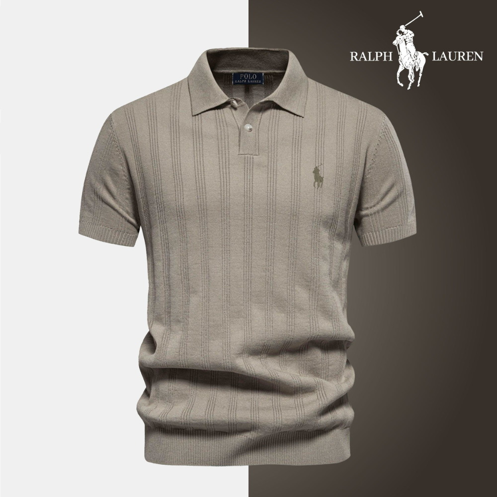 RL Strukturiertes Poloshirt für Herren – Begrenzte Stückzahl