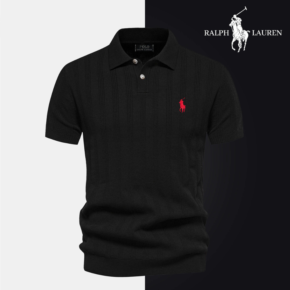 RL Strukturiertes Poloshirt für Herren – Begrenzte Stückzahl