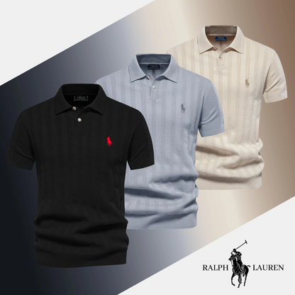RL Strukturiertes Poloshirt für Herren – Begrenzte Stückzahl