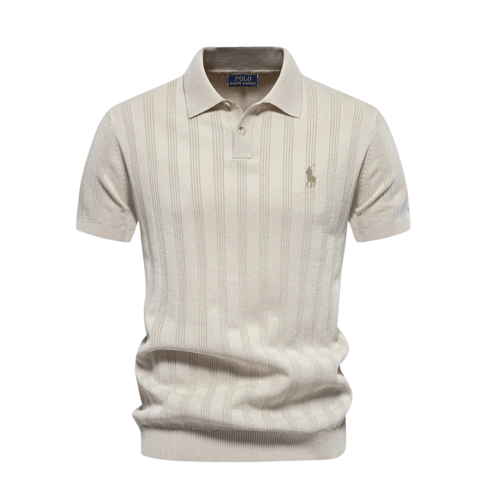 RL Strukturiertes Poloshirt für Herren