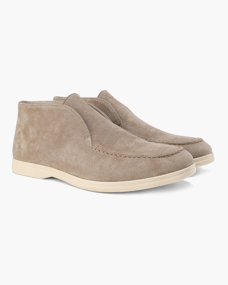 Old Money – Hohe Wildleder-Loafer