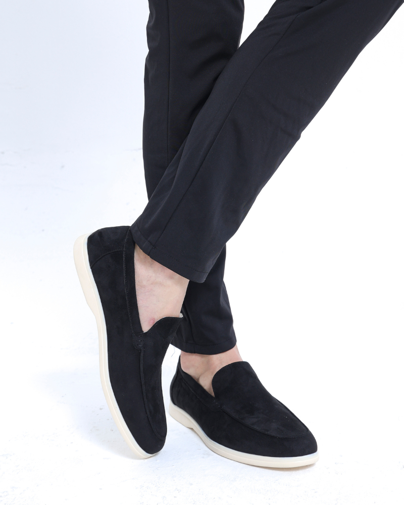 Wildleder-Loafer „Old Money“