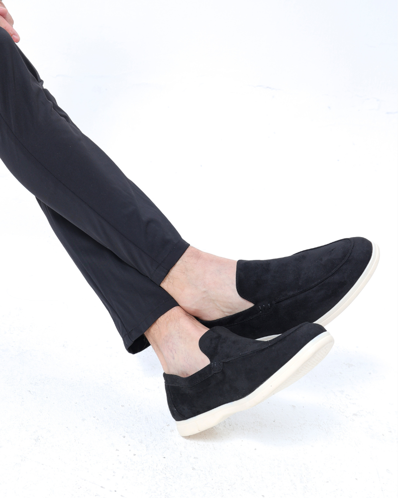 Wildleder-Loafer „Old Money“