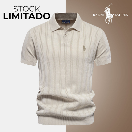 RL Strukturiertes Poloshirt für Herren – Begrenzte Stückzahl