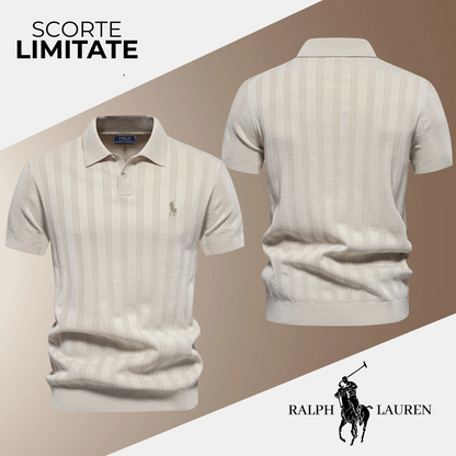 Polo Testurizzato da Uomo R&amp;L
