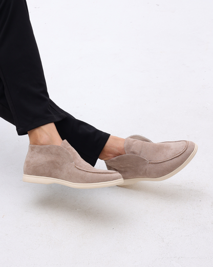Old Money – Hohe Wildleder-Loafer