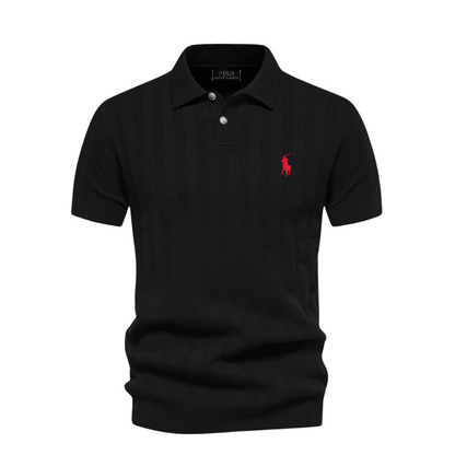 RL Strukturiertes Poloshirt für Herren