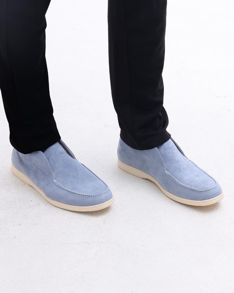 Old Money – Hohe Wildleder-Loafer